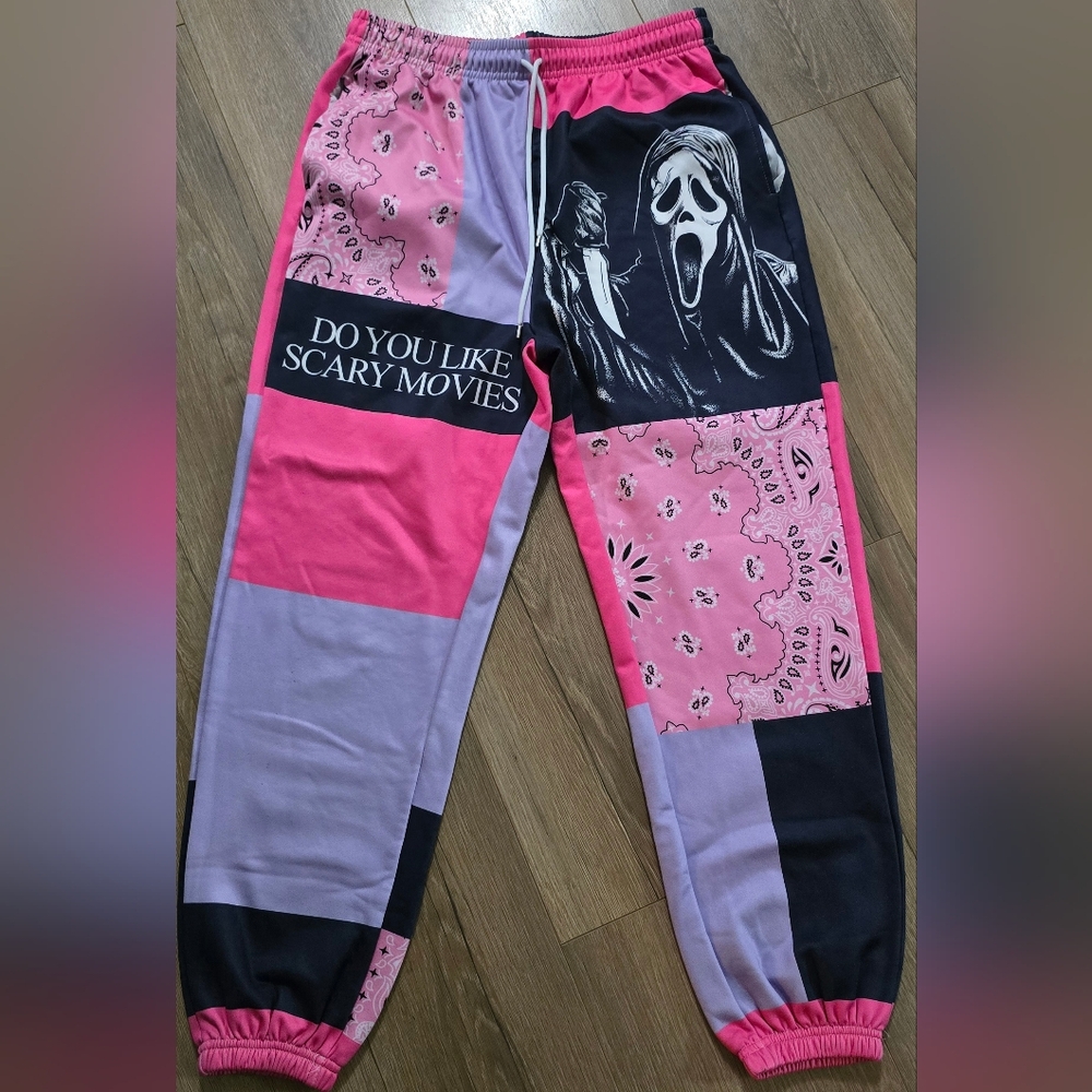 Scary Movies Graphic Joggers
